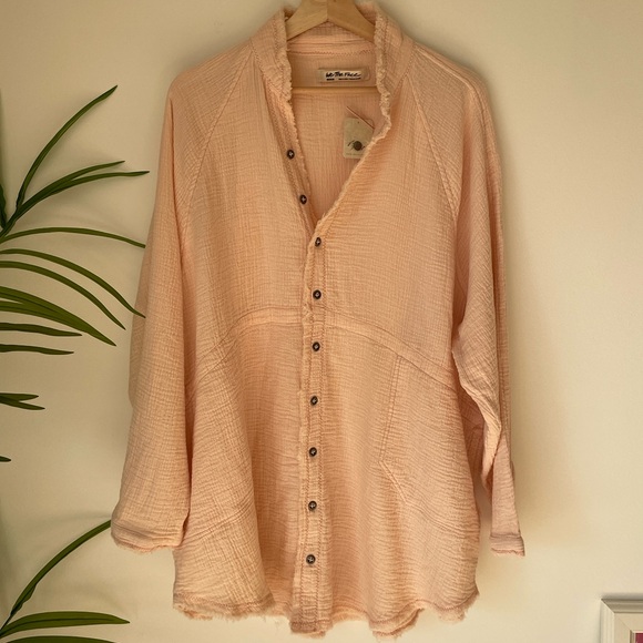 NEW Free People We The Free Summer Daydream Buttondown - Picture 12 of 15